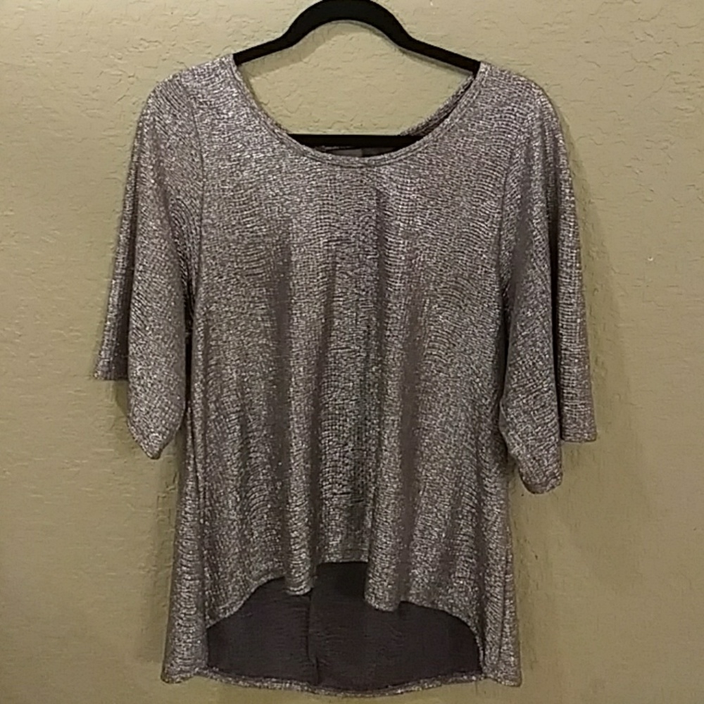 Audrey 3+1 silver blouse.